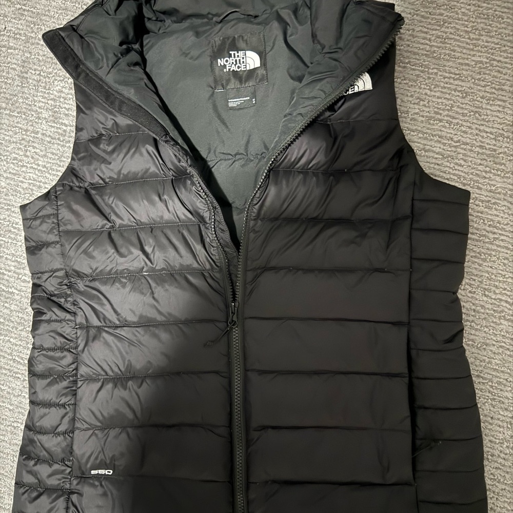 The North Face Charcoal Puffer Vest